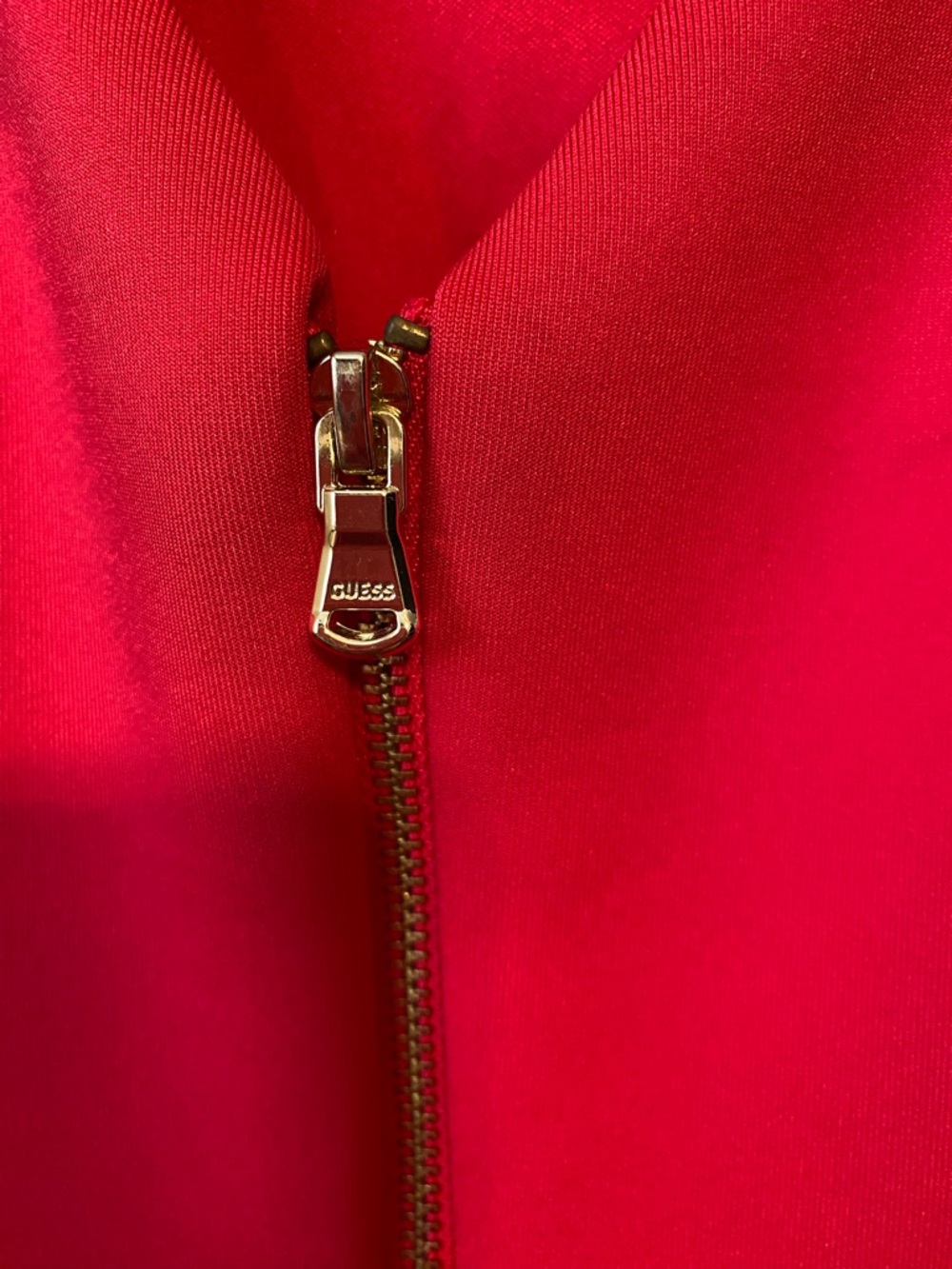 Guess Red Strappy Crisscross Midi Dress - Picture 3 of 5